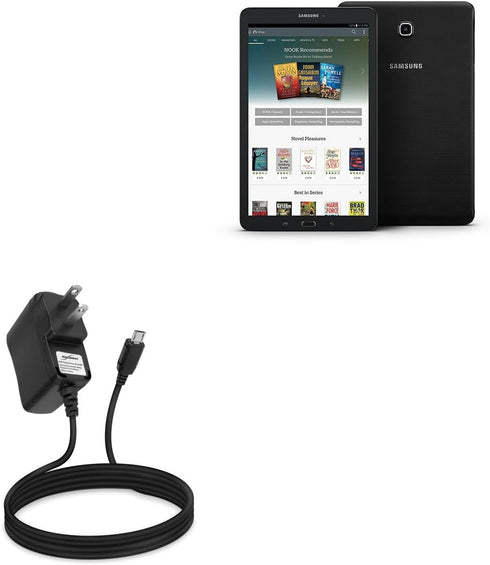BoxWave Charger Compatible with Samsung Galaxy Tab E Nook - Wall Charger Direct (5W), Wall Plug Charger......