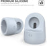 AhaStyle iWatch Stand Silicone Charging Dock Holder Accessories for Apple Watch Series 8/Ultra/SE2/7/6/SE/5/4/3/2/1(49/45/44/42/41/40/38mm), Suppo...