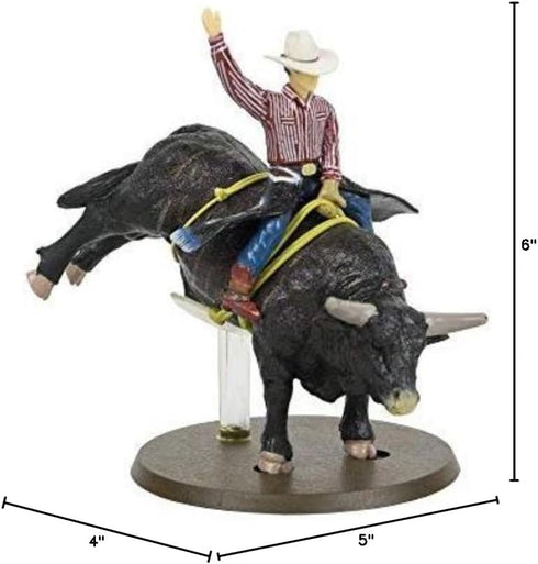 Big Country Toys Lane Frost & Red Rock - 1:20 Scale - Collectible - Rodeo Toys & Figurines...
