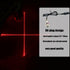 650nm red line laser module industrial laser module adjustable focus line length 19.7? DC plug diameter 10mm (10mm-line-1pack)...