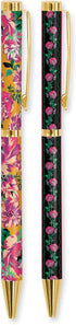 Lady Jayne Global Garden Yellow Floral Boxed Pens, Set of Two (83320)...