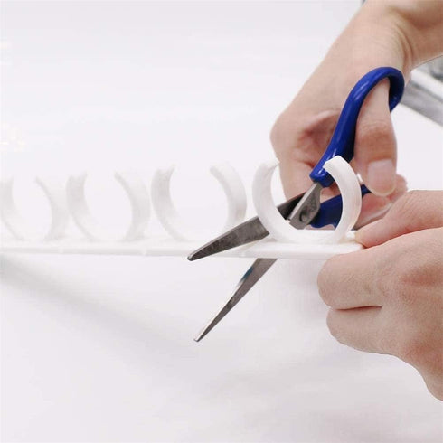 TOPINCN Spice Clip, Kitchen Spice Jar Rack Wall Mounted Seasoning Bottles Holder Wall Storage Cabinet Door Condiment Bottle Hanging Clips (4 Piece...