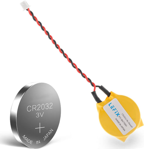 LeFix Replacement CMOS Battery for DELL Latitude D620 D630 D810 D830 E6420 E6430 E6520 E6530 E6540|Latitude 5480/5490,5470, 7470, 7480/7490, 7280/...