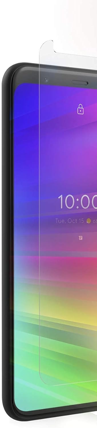 ZAGG InvisibleShield Glass Elite VisionGuard Screen Protector - Made for Pixel 4 - Case Friendly...