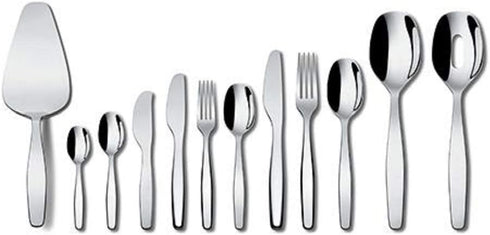 Alessi ANF06/8 Itsumo - Coffee spoon in 18/10 stainless steel. Set of 6....