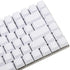 YMDK White Black Dolch Thick PBT 84 68 64 Blank Keyset OEM Profile Keycaps for MX Mechanical Keyboard Keychron K2 K6 Keycool Tada68 YD64 (White)...