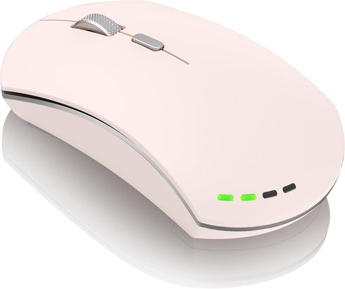 AooKoNi Wireless Mouse, Rechargeable 2.4G USB Optical Wireless Mouse, 3 Adjustable DPI Levels Silent Rechargeable Mouse for Laptops, PC, Computers...