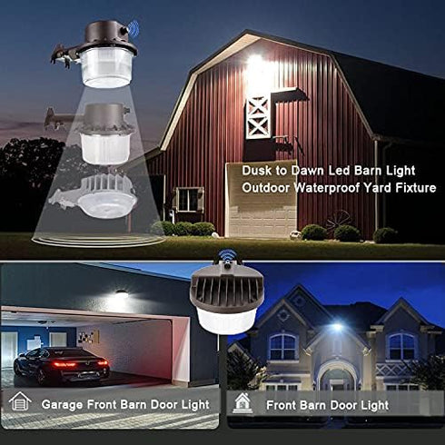Dusk to Dawn Sensor Photoelectric Switch Wire-in photocell Sensor Post Eye Light Control IP65 Waterproof Photocell for Outdoor Lights...