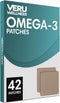 Omega-3 Plus Daily Patch - Self Adhesive Time Release Topical Patch, 8-10 Hours (42 Day Supply)...