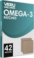 Omega-3 Plus Daily Patch - Self Adhesive Time Release Topical Patch, 8-10 Hours (42 Day Supply)...