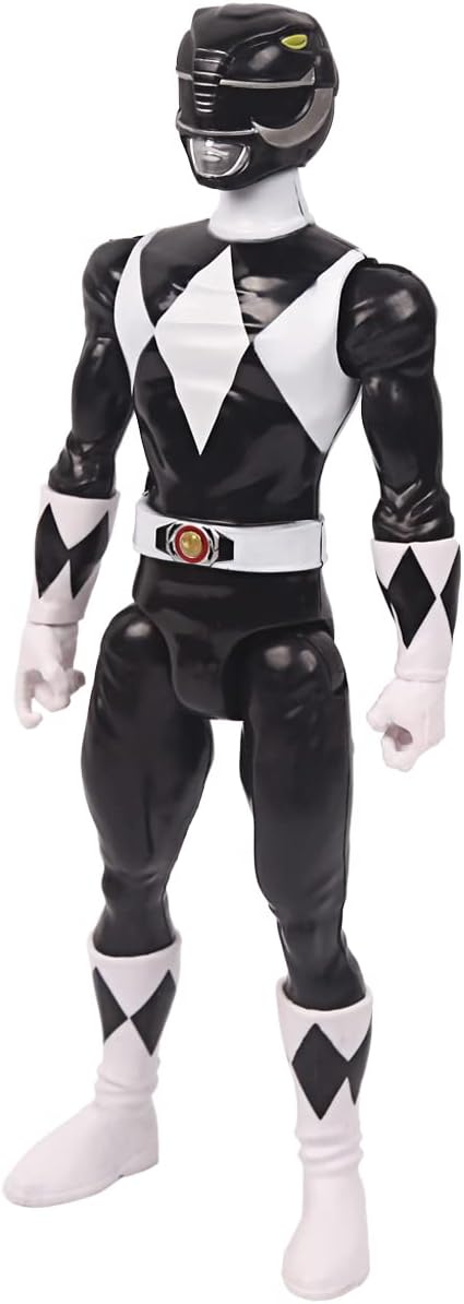Mighty Morphin Black Ranger 12-Inch Action Figure Toy…...