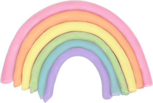 New Jovi Plastilina Reusable and Non-Drying Modeling Clay; Pastel Colors, 0.50 Oz. Bars, Set of 6, Perfect for Arts and Crafts Projects...