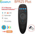 BPR2S Plus Air Mouse Remote Control Bluetooth Voice Remote Control 2.4G RF Remote with USB Receiver 6 Axis Gyroscope Support IR Learning TV 4 Keys...