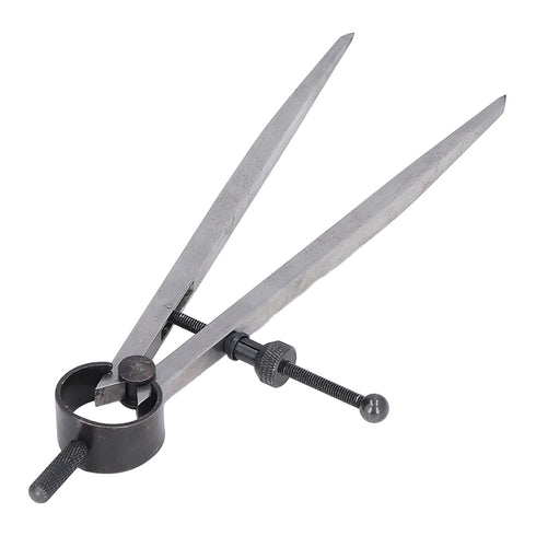 Dovetail Guide, Flat Leg Spring Marking Gauge 7.1in Adjustable Carbon Steel Woodworking Dividers Compass Caliper Marking, Industrial Feeler gauges...