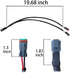 2 Leads Deutsch Dual Outputs DT DTM Female Connector Socket Adapters Splitters Compatible for LED Work Chandelier Light Retrofit Connectors Wiring...