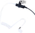 3.5mm Acoustic Tube Earpiece Listen only Headset Law Enforcement Surveillance Kit for Radio or Walkie Talkie Mic...