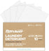 Laundry Detergent Sheets Travel Pack - 5 sheets 10 Loads Unscented, travel laundry detergent, Camping Traveling, No Plastic Jug, All Washing Machi...