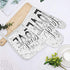 Set of Oven Mitt and Pot Holder Live Laugh Love Quote Oven Gloves Heat Resistance Non-Slip Surface for Kitchen BBQ Cooking Baking Grilling,Black W...
