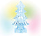 Department 56 Village Collection Accessories Ice Castle Tree Lit Figurine, 1.46 Inch, Multicolor...