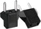 (10Pcs) American to European Outlet Plug Adapter,EU Plug to USA Socket Travel Power Plug,European Round pin Plug to USA/Japan Socket Travel Conver...