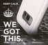 Samsung Galaxy S8 Plus Case White Gray - Encased Rebel Series Impact Armor (Samsung S8+)...