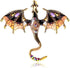 Enamel Pterosaur Dragon Brooch Pin,Colorful Rhinestone Dinosaur Animal Suit Lapel Pin Crystal Dragon Wings Badge Coat Pin Jewelry for Women Men...