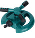 Lawn Sprinkler, Three Arms 360 Degrees Rotating Adjustable Garden Water Sprinkler Lawn Watering Irrigation Tool(Green)...