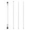 4 Pcs Lab Micro Spoon and Spatula Set, Stainless Steel Double-Ended Lab Spatulas Sampling Spoons Micro Scoopulas Weighting Set...