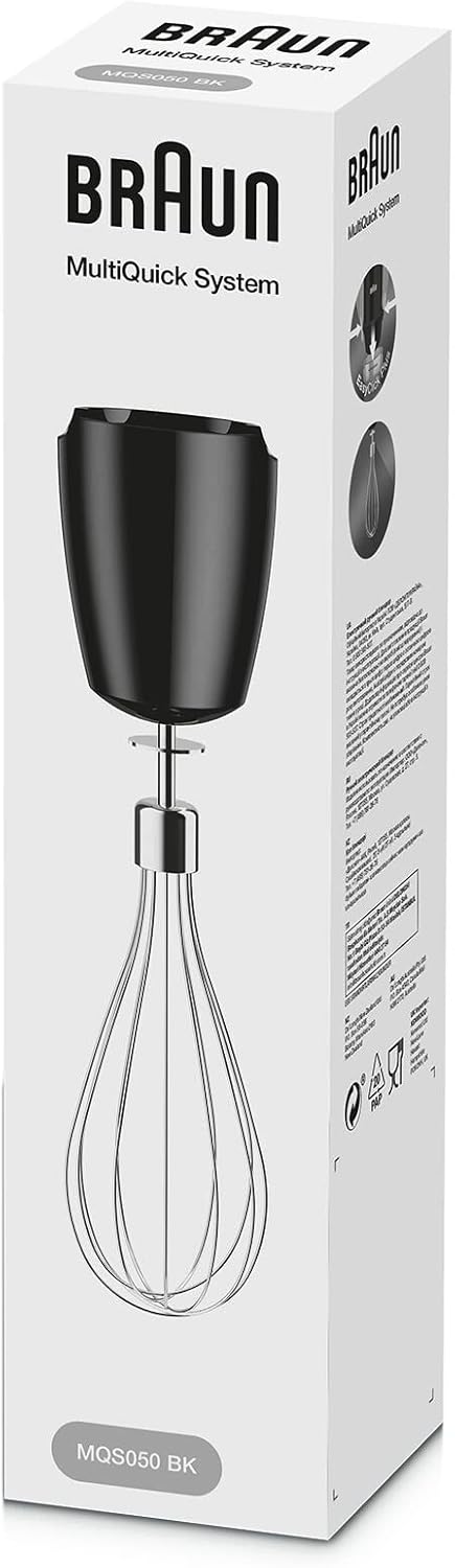 Braun MQS050BK Whisk Attachment for Hand Blender...