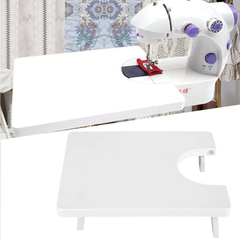 TOPINCN Abs Plastic Mini Sewing Machine with Extension Table Extension Board Extension Board Low/high Speed Buttons Portable for Home use...