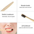Wooden Toothbrushes for Kids Charcoal Based Soft Bristle Natural Toothbrushes Colorful Bristles Handles for Boys Girls 6 Pcs...