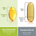 Pure & Essential Ultra Pure EPA Omega-3 Concentrate 500 mg, Wild Fish Oil, rTG, 90 Small Softgels...