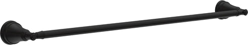 Delta MYN18-MB Mylan 18-in Wall Mount Towel Bar with 6-in Extender Bath Hardware Accessory in Matte Black...