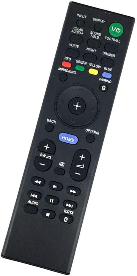 Replaced Remote Control Compatible for Sony HT-ST9 RMTAH240U 1-493-142-11 SA-WST9 HTXT2 HT-NT3 SAWNT3 Sound Bar Subwoofer Home Theatre Audio Syste...