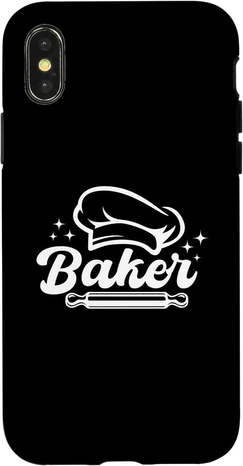 iPhone X/XS Bread Baker Pastry Chef Baking Bakery Confectioner Baker Case...