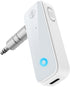 Aux Bluetooth Adapter for Car, 2 in 1 Wireless Bluetooth Transmitter Receiver, Built-in Mic Hands-Free Calls Crystal Clear Sound, for Cars Headpho...