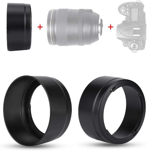 Lens Hood for Canon EF 50mm F1.2L USM Lens, ES-78 Portable Plastic Camera Lens Hood Shade Replacement Fit for Canon EF 50 mm F1.2L USM Lens...