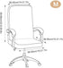 Stretch Office Chair Cover Slipcover, Soft Fit Universal Desk Rotating Chair, High Back Computer Chair, Removable Washable Anti-Dust Spandex Chair...