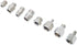 8 PCS Airbrush Adaptor Kit Compressor Connector Set 1/4 to 1/8 Threaded Plug for Connecting for Compressor and Airbrush Hose...