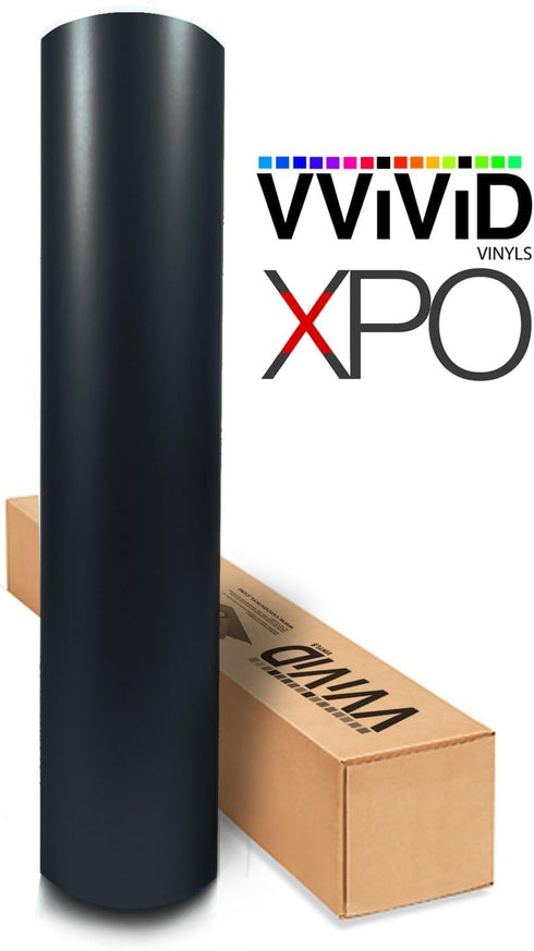 VViViD Matte Black Vinyl Wrap Adhesive Film Air Release Decal Sheet (1ft x 5ft)...
