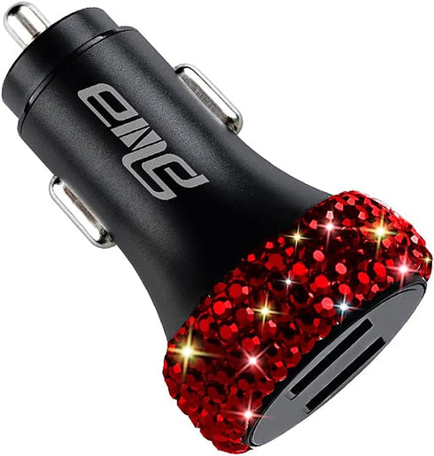 Dual USB Car Charger Quick Charge 3.0 Car Adapter Fast Charging Charger Compatible for iPhone 11/11pro/ MAX/XS/XR/X/10,iPad,Samsung S10/S10+/S9,Go...