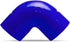 Mishimoto - MMCP-3090BL 3.0", 90 Degree Coupler, Blue...