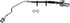 Dorman H620002 Front Driver Side Brake Hydraulic Hose Compatible with Select Ford / Mercury Models...
