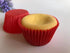 Red Cupcake Liners Greaseproof Paper Standard Baking Cups for Wedding Party and More, 150-Count...