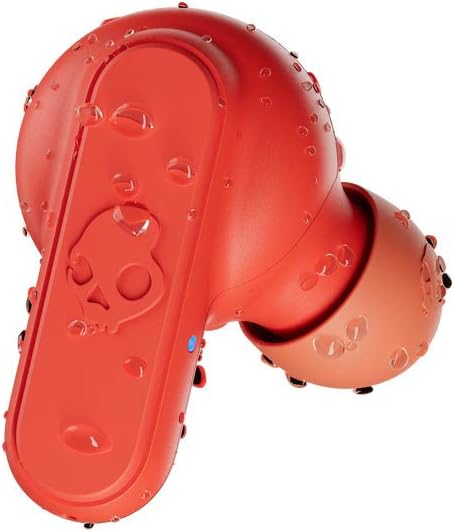 Skullcandy Dime In-Ear Wireless Earbuds, 12 Hr Battery, Microphone, Works with iPhone Android and Bluetooth Devices - Red...