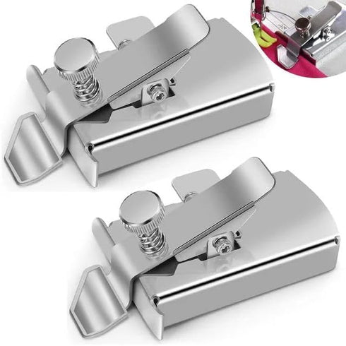 1Pc Silver Magnetic Seam Guide for Sewing Machine, Sewing Guide Supplies, Magnetic Seam Guide with Clip, for Craft, Sewing, Clothes, DIY Sewing Ma...