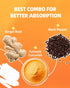 Turmeric Curcumin Gummies with Black Pepper 2 Pack, Turmeric and Ginger Supplement for Immune Joint Support, Sugar Free Turmeric Ginger Gummies fo...