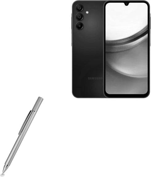 BoxWave Stylus Pen Compatible with Samsung Galaxy A15 5G - FineTouch Capacitive Stylus, Super Precise Stylus Pen - Metallic Silver...