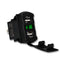WATERWICH 5V 4.2A Marine Dual USB Car Charger Adapter Socket Waterproof with Led Digital Voltmeter for Universal Rocker Switch Boat RV Vehicle......