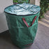 79 Gallons Lawn Leaf Bags, Yard Waste Bag, Reusable Gardening Leaf Collet Bag, Patio Garden Weed Bag, Leaf Collector Storage Bin, Trash Can with L...